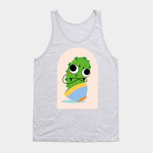 Cactus with Googly Eyes Tank Top
